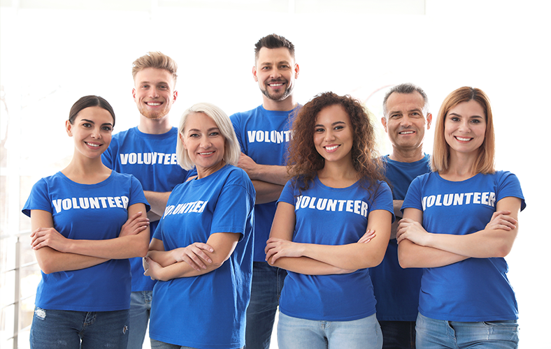 Униформа волонтеров. Volunteers Team.