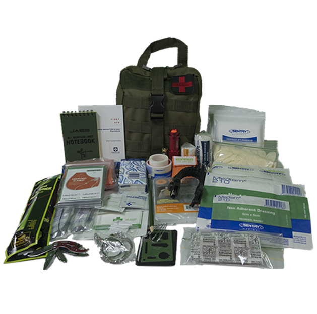 Module 1 - First Aid/Survival kit - GREEN